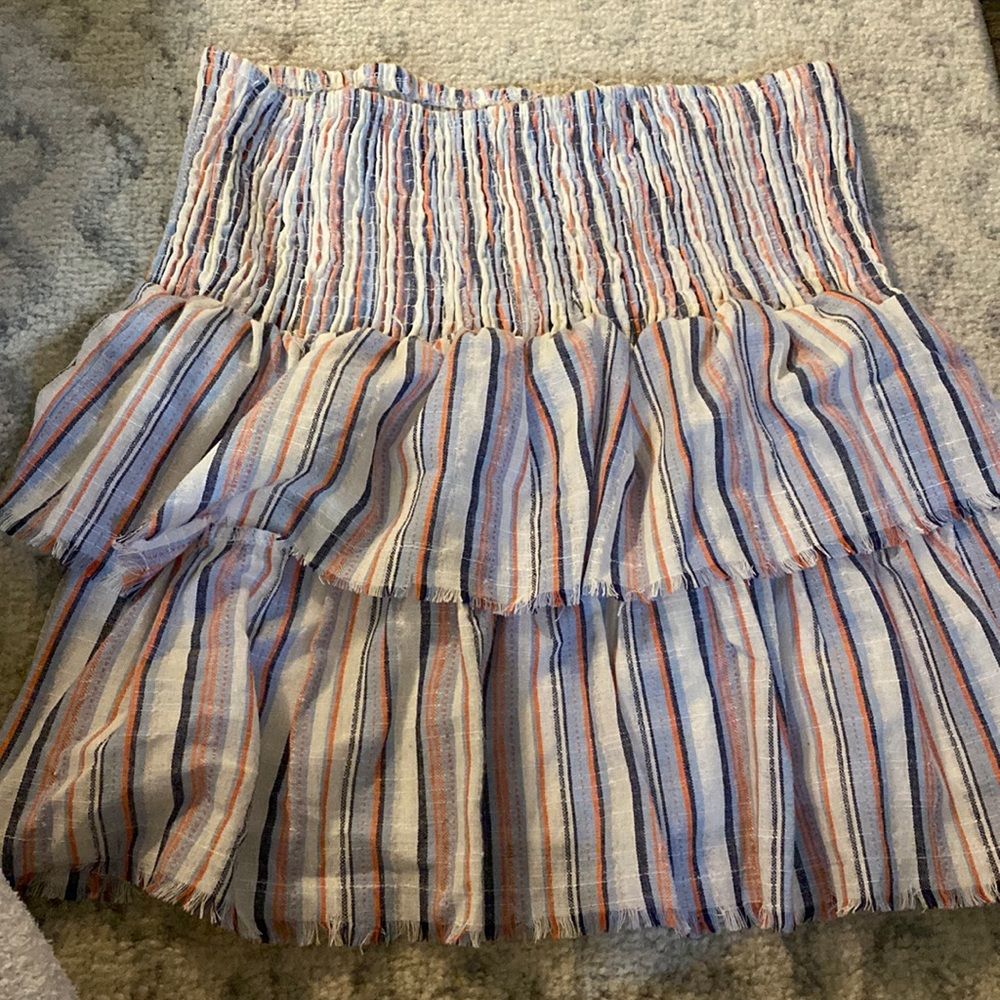 Pinstripe cute miniskirt